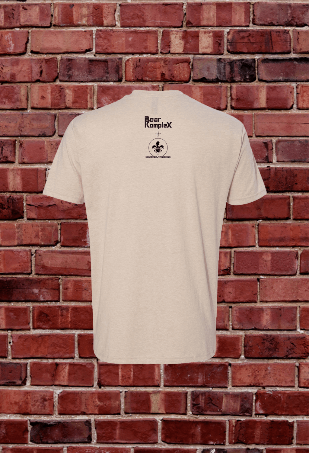 Creation of Rip Free Hands T-Shirt back view