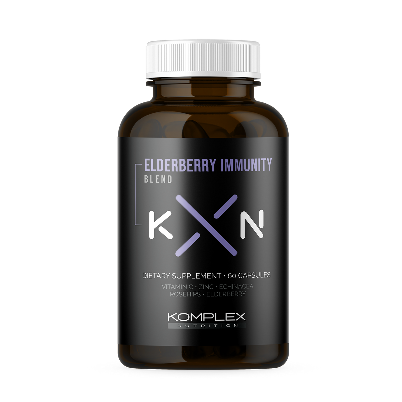 KompleX Nutrition Elderberry Immunity Capsules