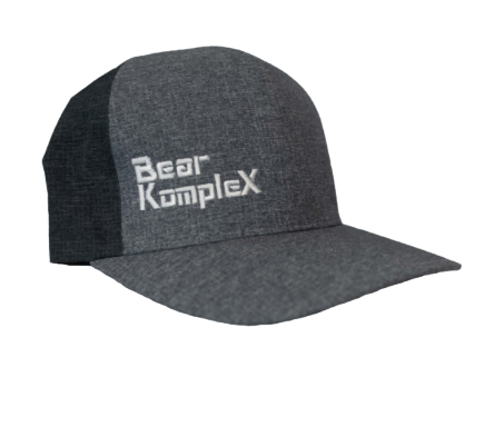 Charcoal FlexFit Seamless Hat – Bear KompleX