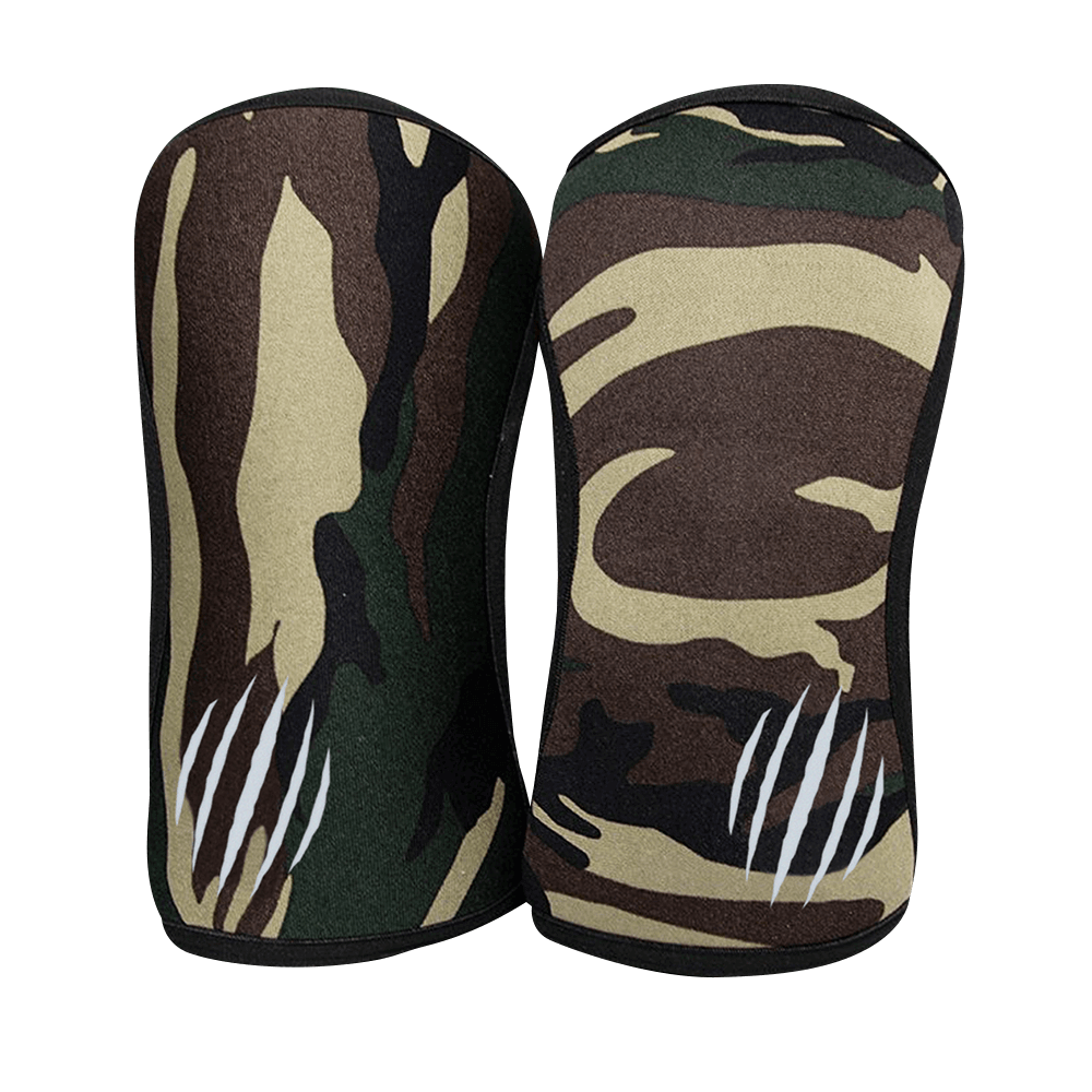 Bear KompleX Knee Sleeves- Camo Front View