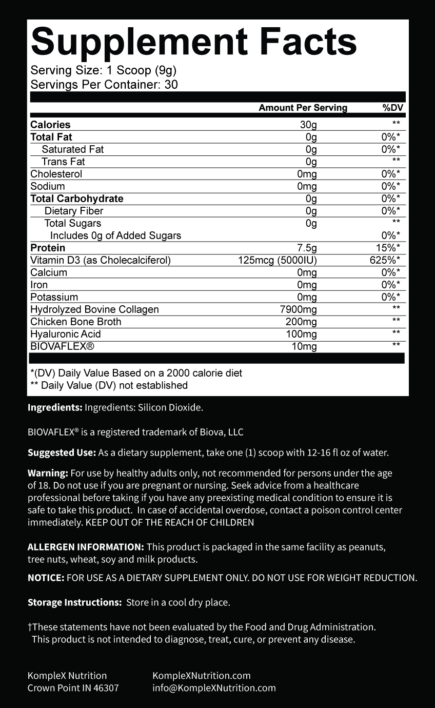 KompleX Nutrition Collagen Peptides