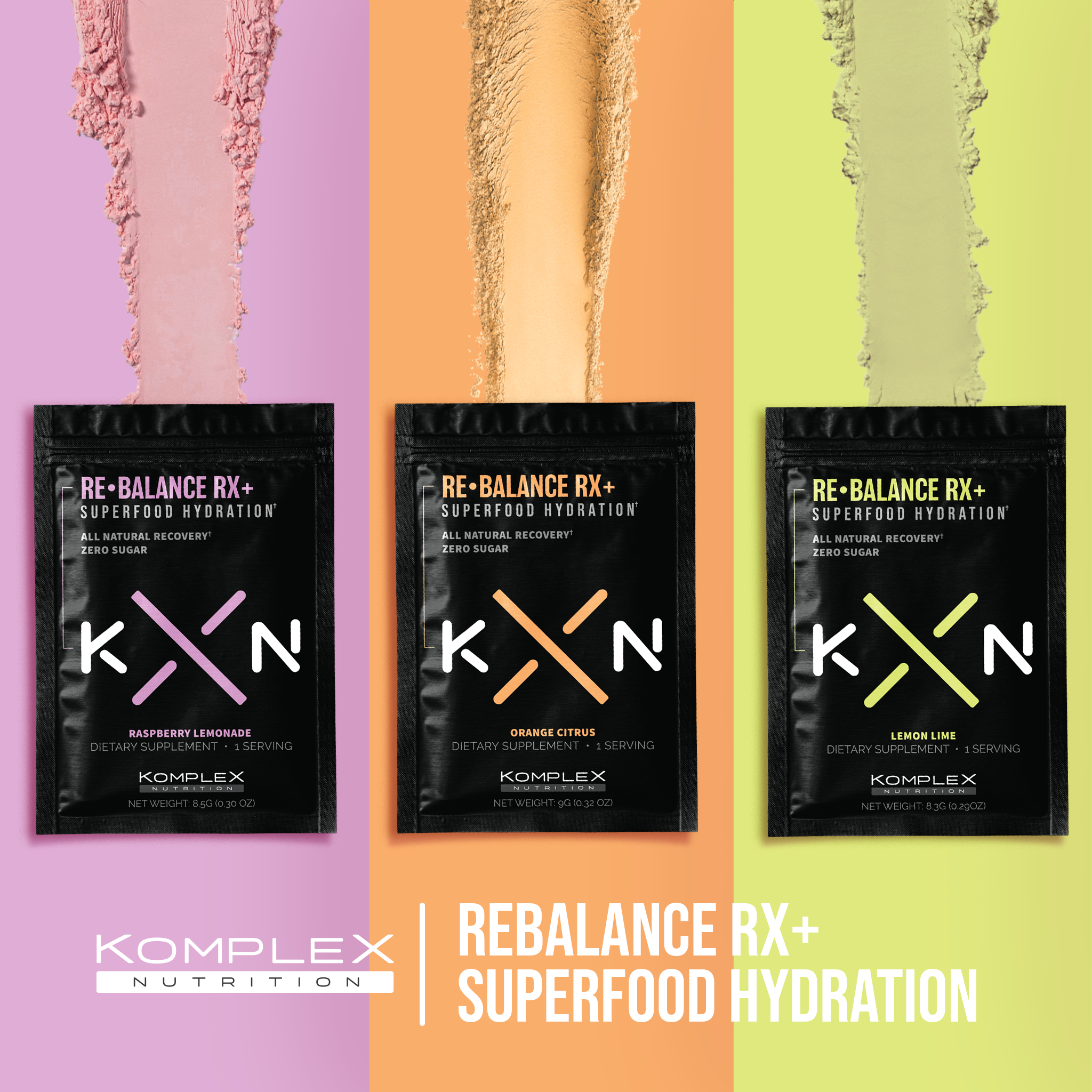 KompleX Nutrition ReBalance Rx+ Superfood Hydration