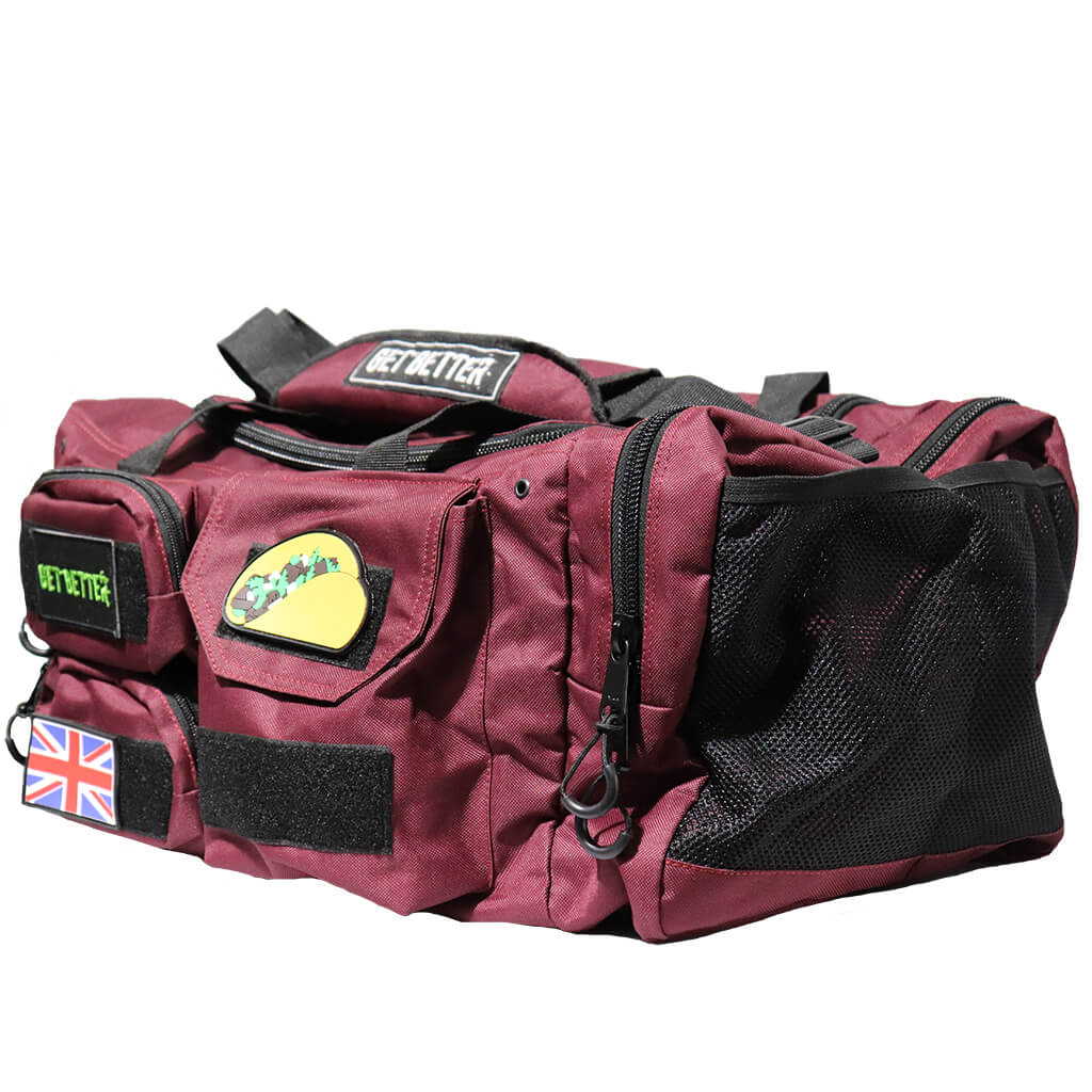 Commuter Series- Duffle Bag side angle view