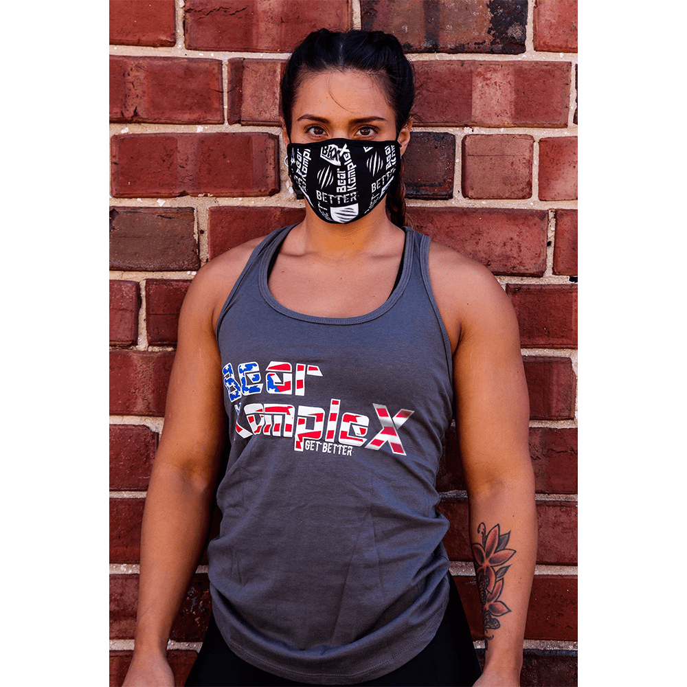 BKX Face Mask woman wearing mask