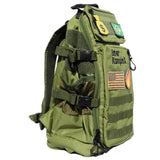 Commuter Series- Backpack - green - side view