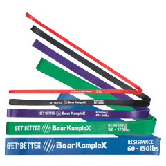  Bear KompleX Resistance Band - #1 Red - 10 to 35 Pounds (1/2)  : Sports & Outdoors