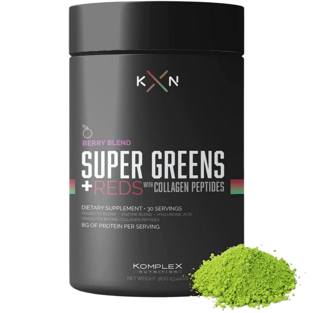 KompleX Nutrition Super Greens & Reds w/ Collagen Peptides