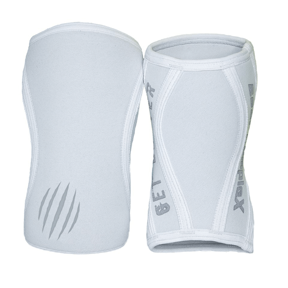 Bear KompleX Knee Sleeves- White Both sides