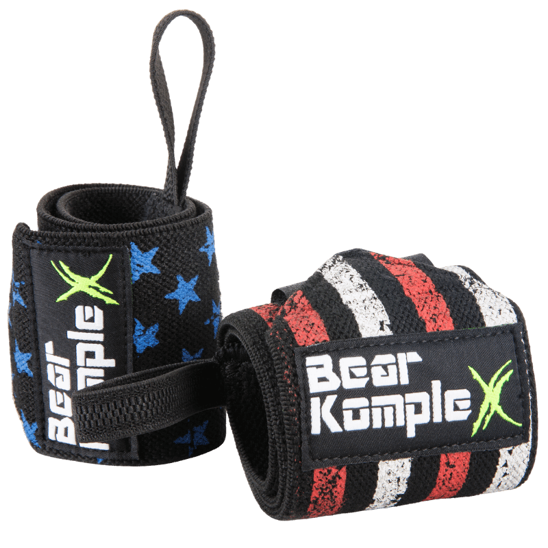 Bear KompleX Wrist Wraps stars and stripes