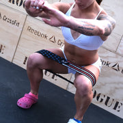 squatting with BKX Hip Igniter