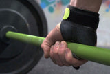 Lifting weights using Bear KompleX Black Diamond 3 Hole Grips