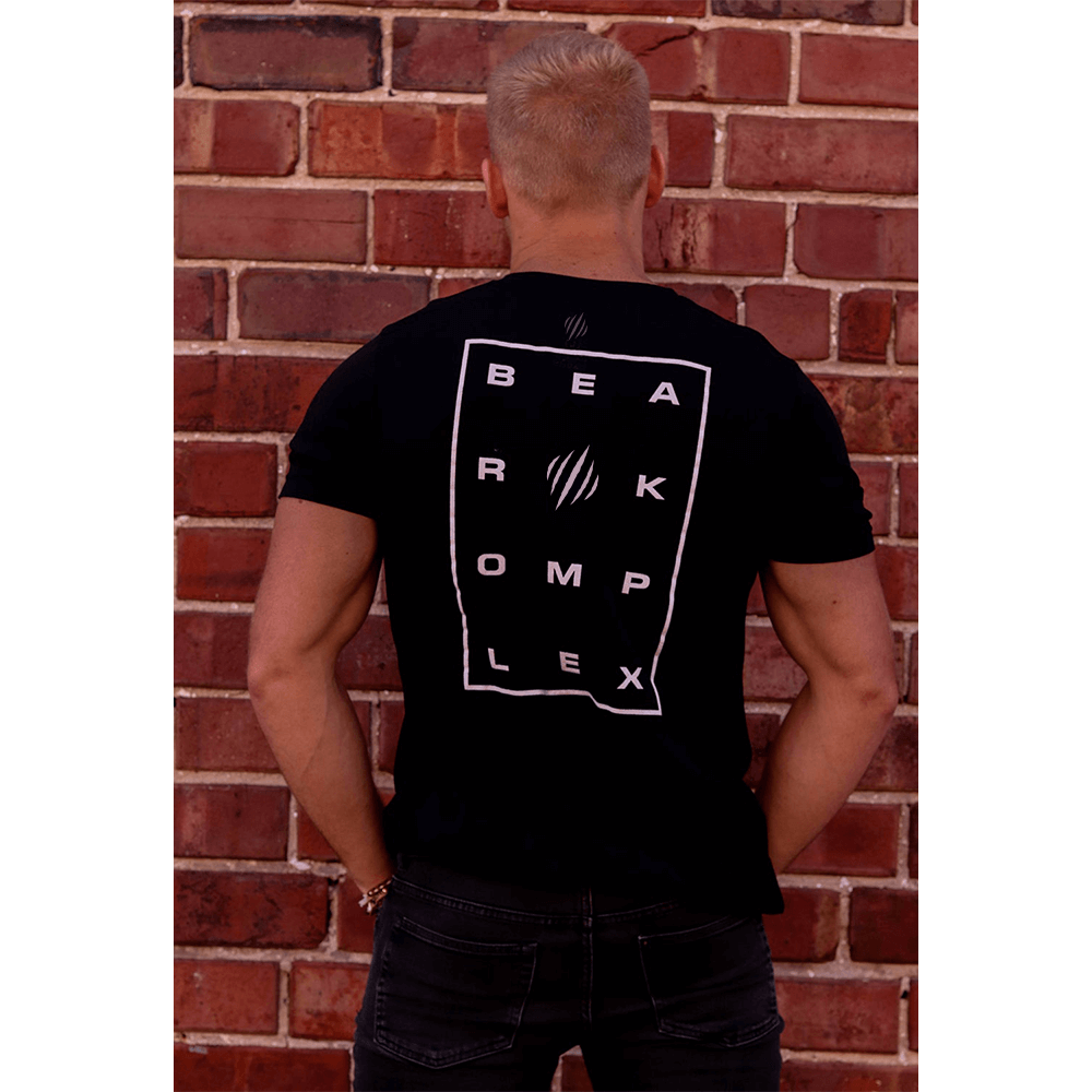 Black Urban Unisex  V-Neck back view