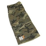 BKX Camo Sweat Shorts Folded