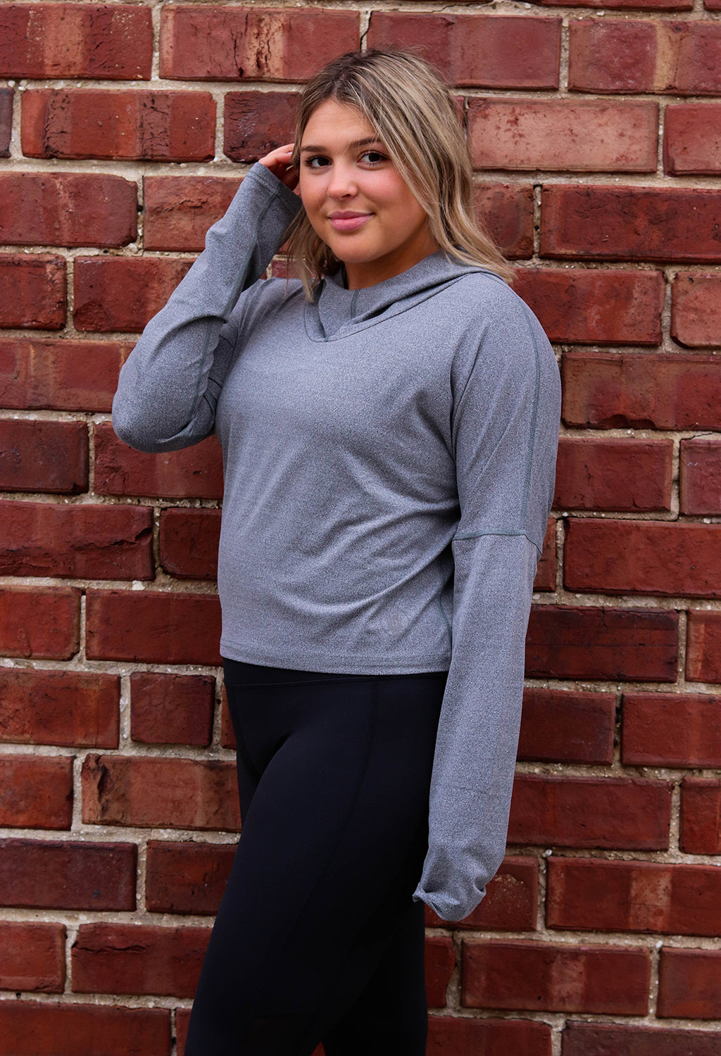 Long Sleeve Training Crop