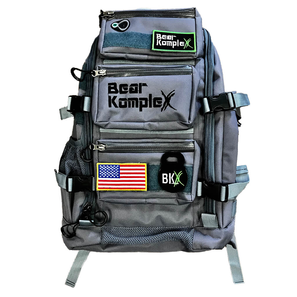 Mini Military backpack - grey