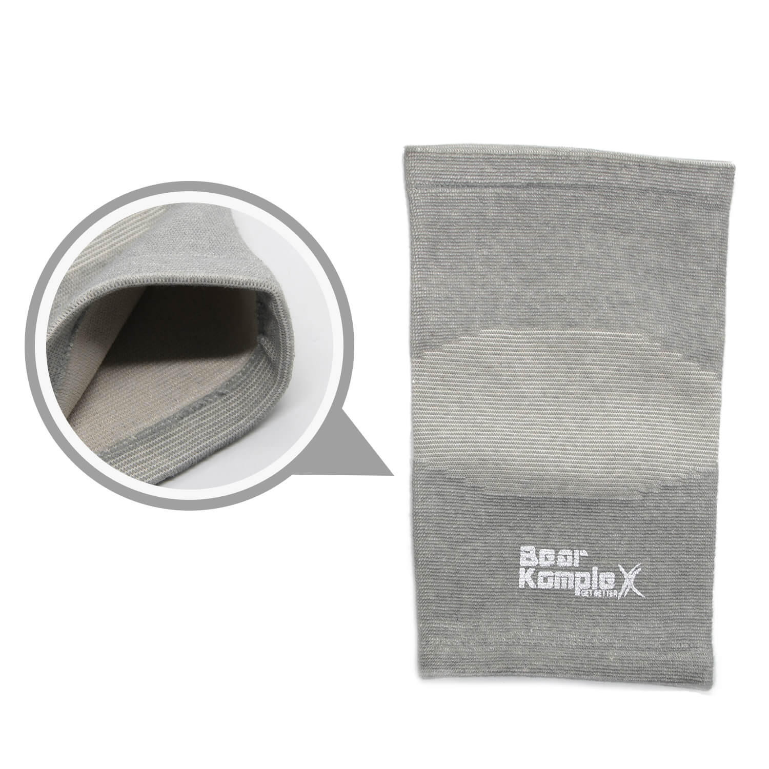 BK LITE Sleeves - 4mm Grey Knit