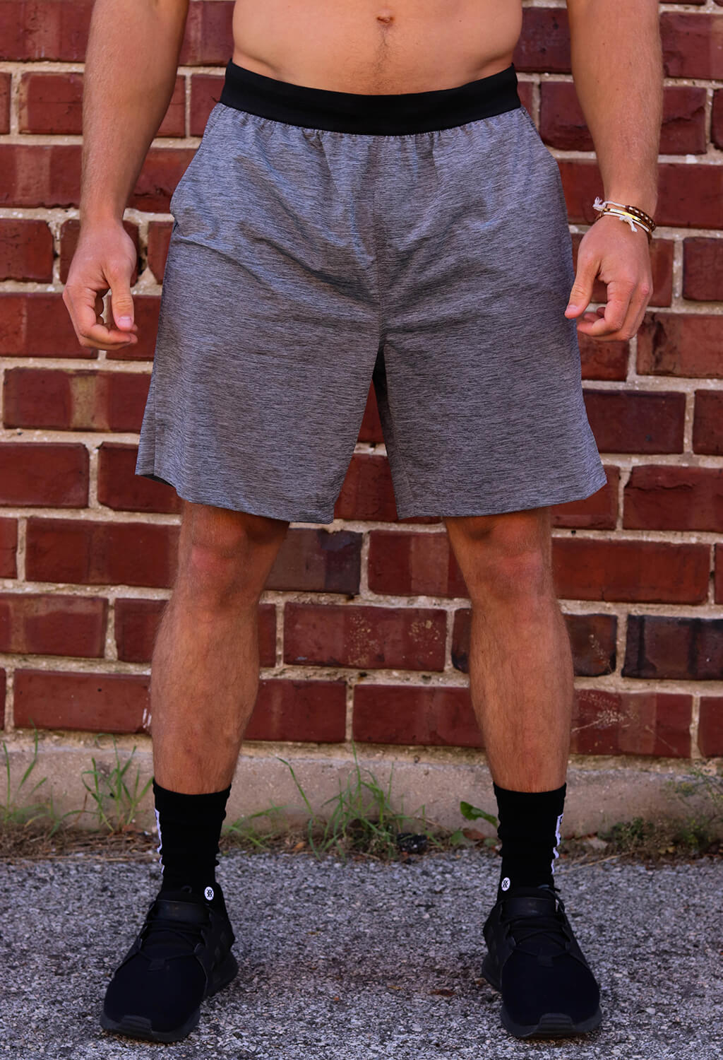 Grey Athletic Shorts