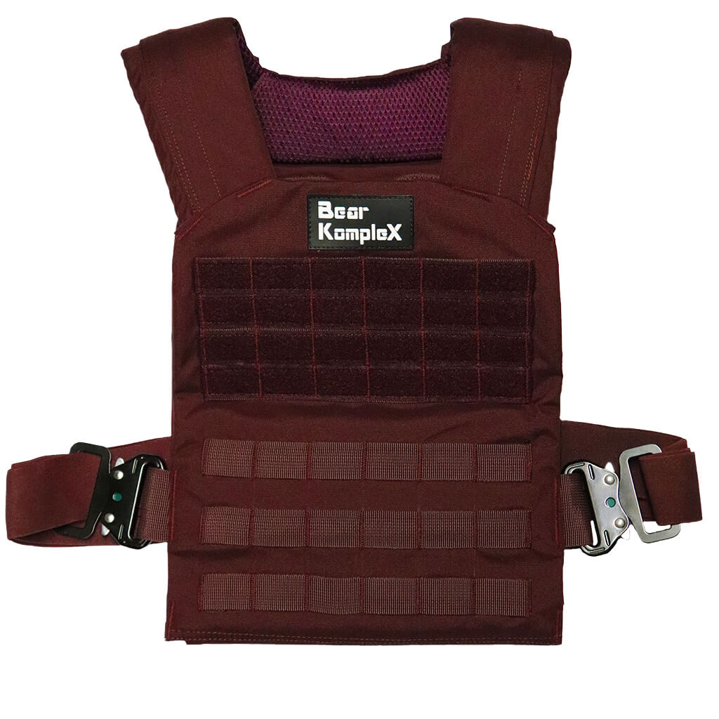 Bear KompleX Training Vest Plate Carrier maroon