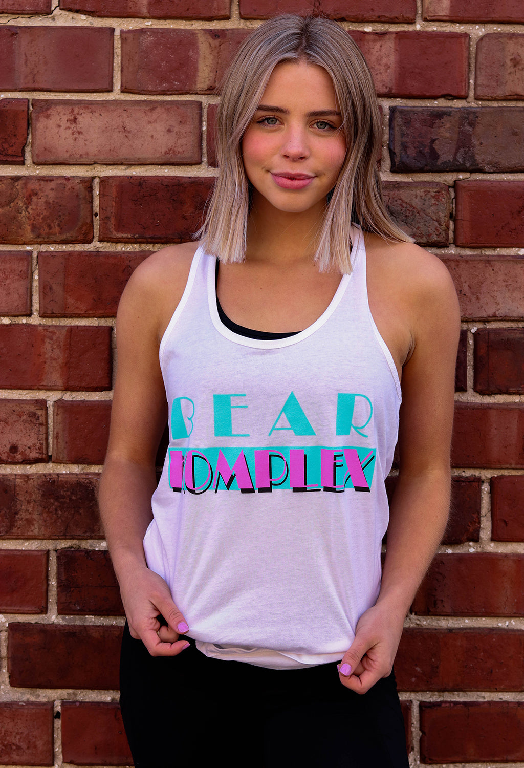 Bear KompleX White Miami Vice Tank