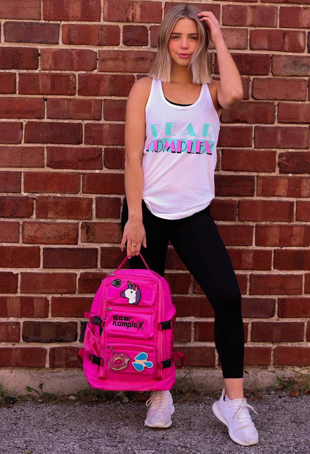 Bear KompleX White Miami Vice Tank