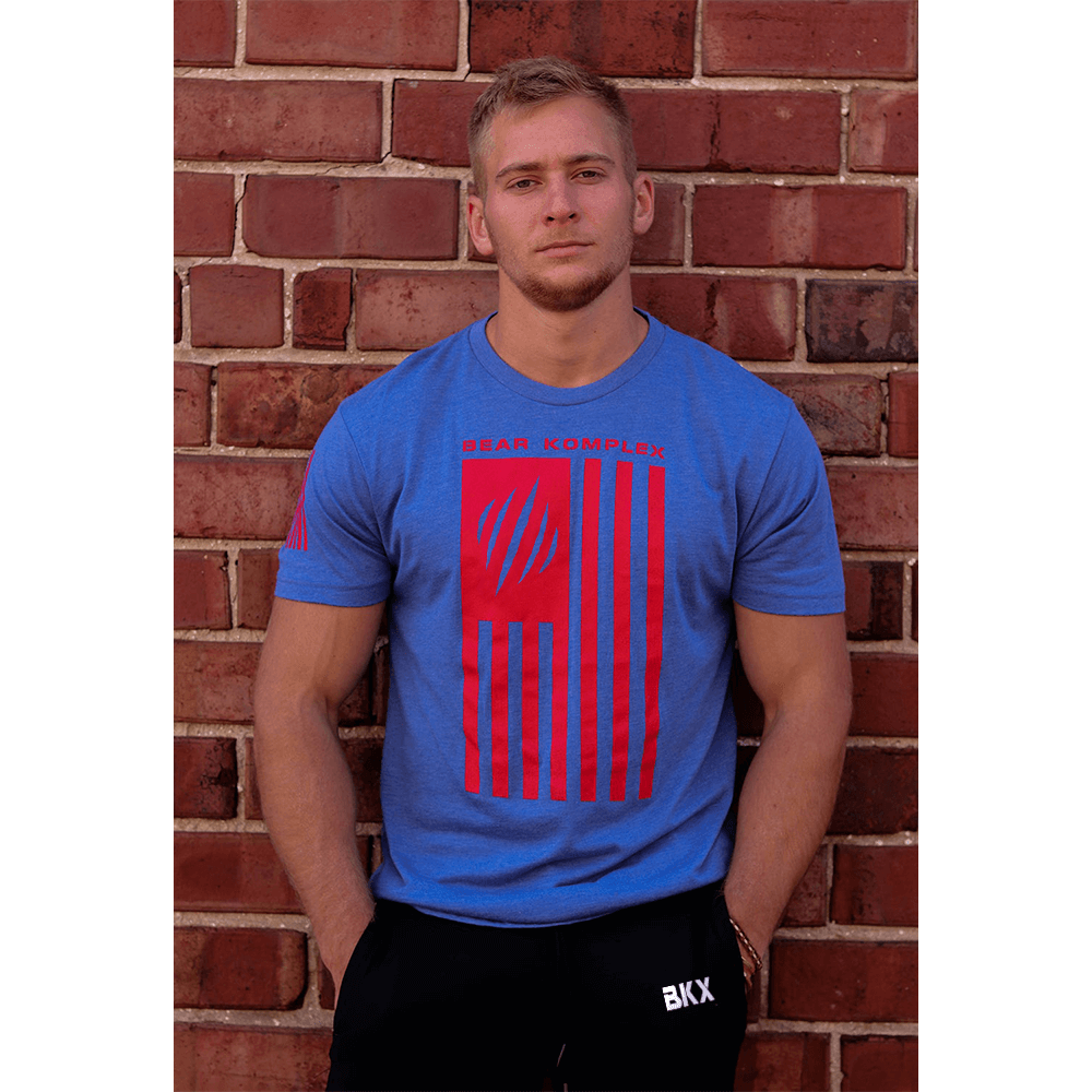 man wearing BKX Patriot Series - Red/Blue