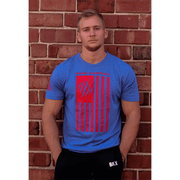 man wearing BKX Patriot Series - Red/Blue