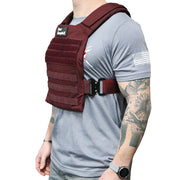 Bear KompleX Training Vest Plate Carrier maroon side view