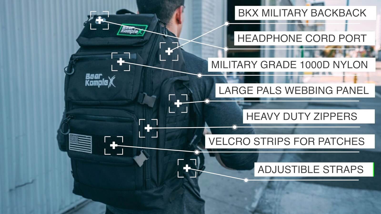 Benefits of military backpack
